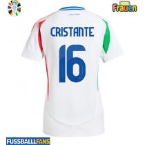 Italien Bryan Cristante #16 Auswärtstrikot Frauen EM 2024 Kurzarm